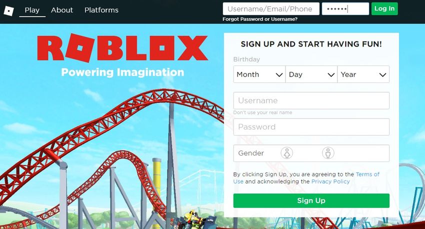 Kako mogu da promjenim lozinku na Robloxu?