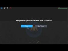 Kako resetati avatar u Robloxu u igri
