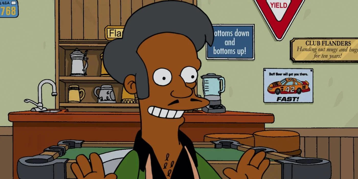 Apu (Hank Azaria) u epizodi Club Flanders u seriji Simpsonovi.