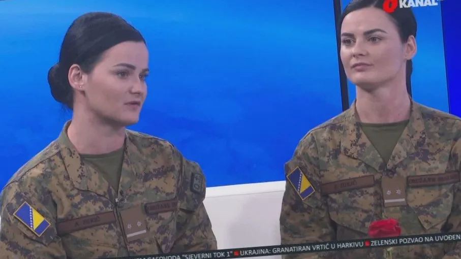 Blizanke iz Sarajeva u Oružanim snagama BiH: Nositi uniformu je najveća čast (VIDEO)