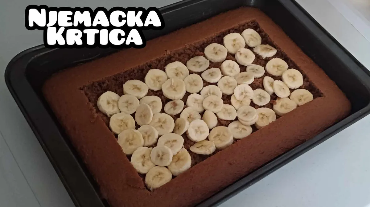 NJEMAČKA KRTICA – Poznati kolač, koji se topi se u ustima – JEDNOSTAVAN RECEPT