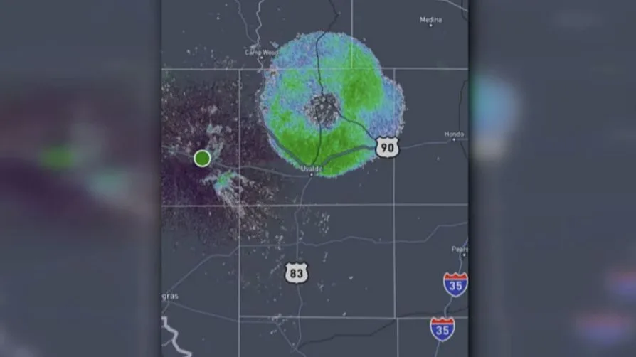 Misteriozni krugovi na radaru iznad Teksasa zbunili promatrač